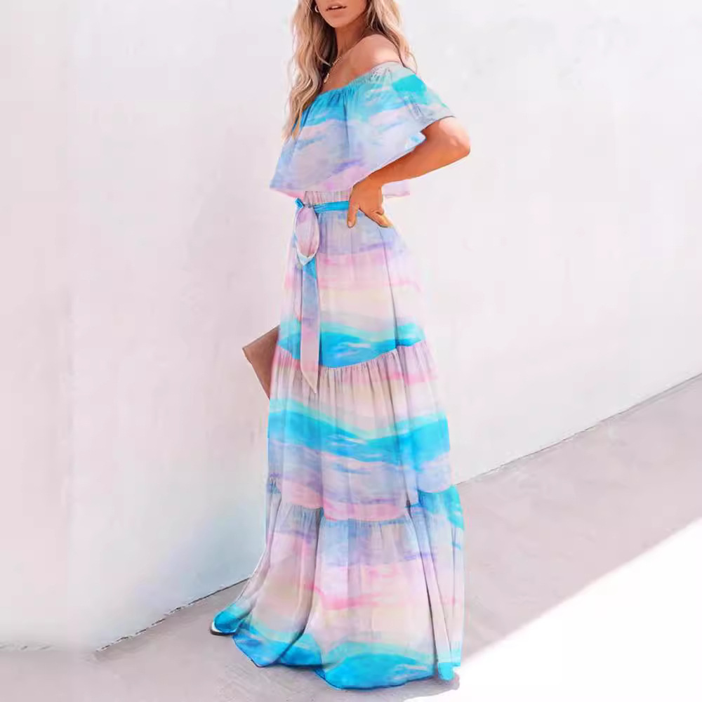 Женское платье-макси 2026 года – обзор и цена Linen Dress Wrap